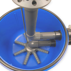 Pacific 500 mm teilbarer Sandfilter mit Side-Mount-Ventil