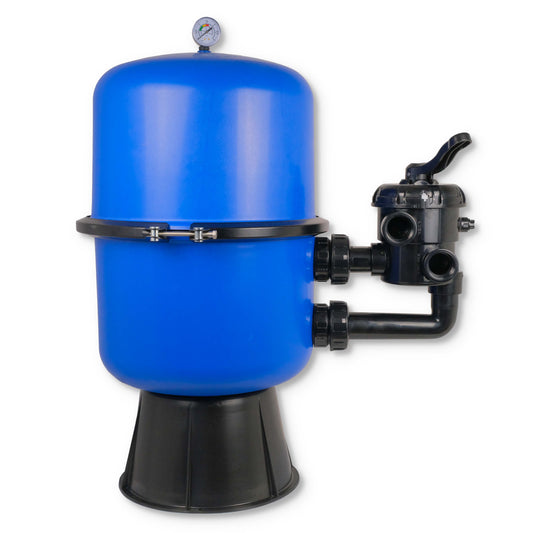 Pacific 400 mm teilbarer Sandfilter mit Side-Mount-Ventil