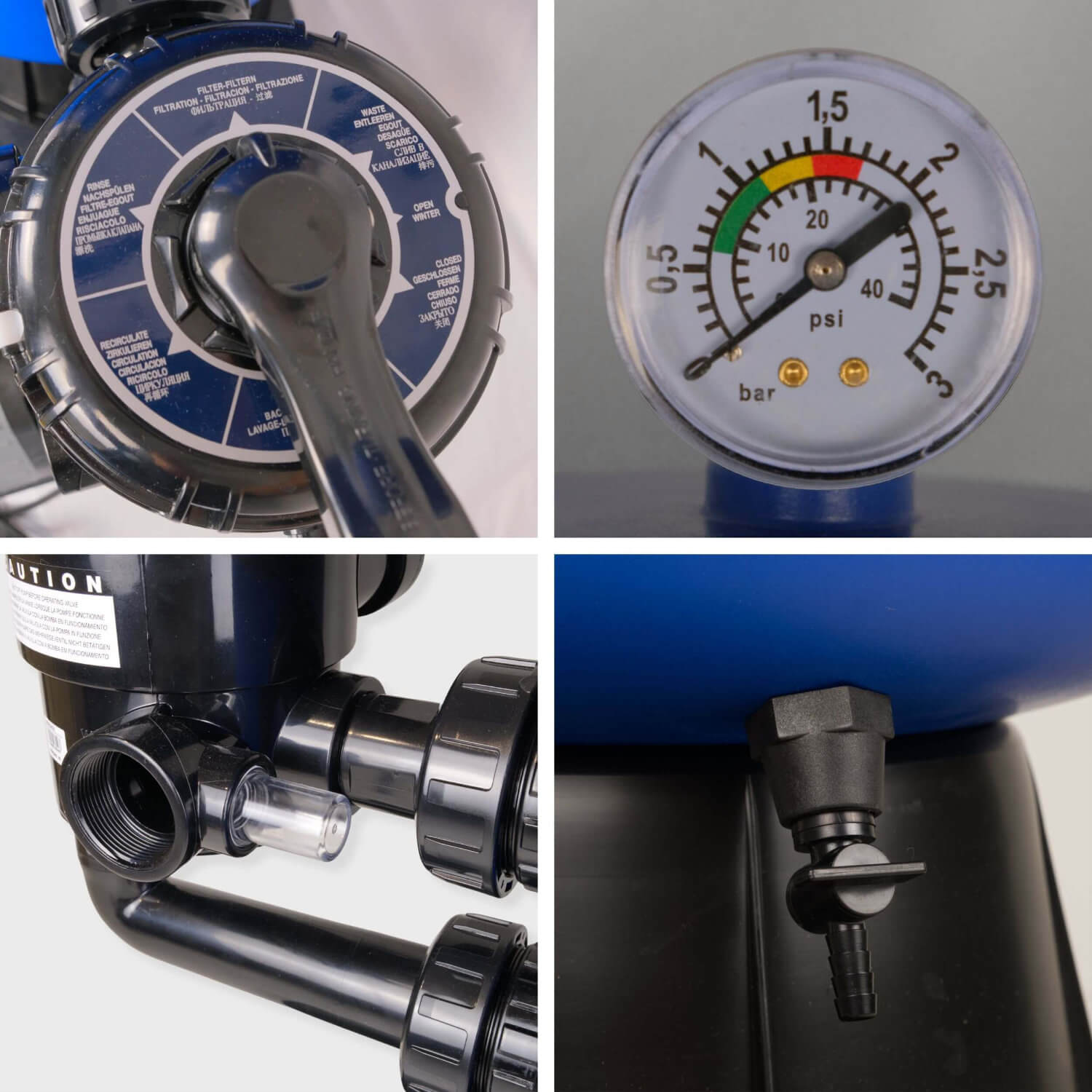 Pacific Sandfilterkessel