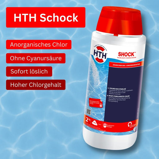 hth® Schock Pulver - anorganisches Chlor